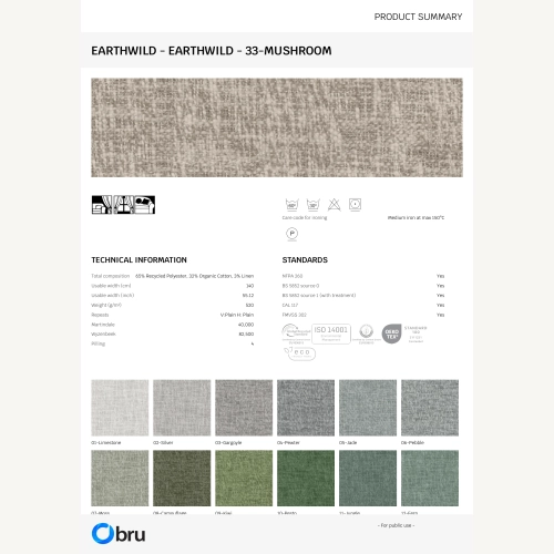 Tkaniny Earthwild FibreGuard